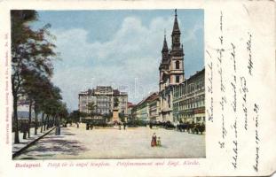 Budapest V. Petőfi tér, angol szobor