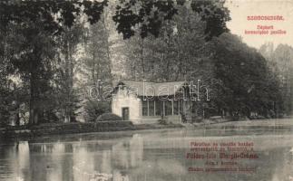 Szamosújvár, skating pavilion, Földes cream advertisement