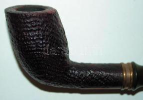 Stanwell Hans Christian Andersen pipa ezüst verettel, jelzett, jó állappotban