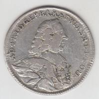 Német Államok / Würzburg 1763L-MP 20Kr Ag "Adam Friedrich" T:3 German States / Wurzburg 1763L-MP 20 Kreuzer Ag "Adam Friedrich" C:F