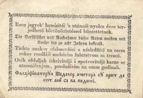 1849. 15kr "Kincstári utalvány" + 30Kr "Kincstári utalvány" T:II-