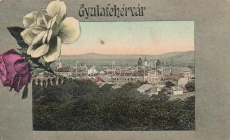 Gyulafehérvár, floral frame