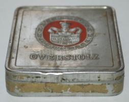 Schuler tollhegyek Overstolz fém cigarettásdobozban / 
Nibs in Overstolz cigarette box