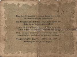 1848. 10Ft "Kossuth bankó" T:IV