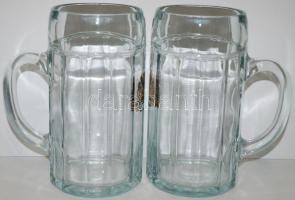 Gösseres korsók 2 db, 1 literesek, jelzettek (Austria)