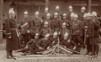 Bulgarian firemen, commander group photo