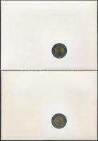 San Marino 1984. 500L "Einstein" érmés borítékon alkalmi bélyegzővel és ismertetővel (3x) ...