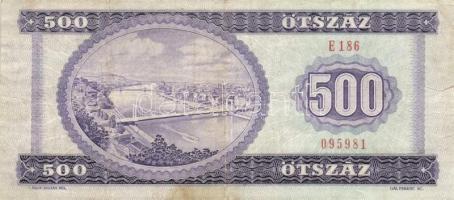 1980. 500Ft "E" (2x) T:III,III-