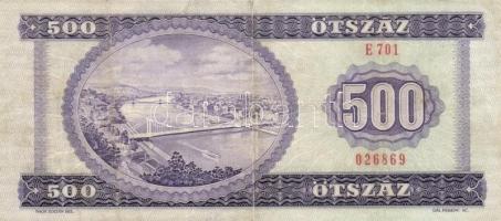 1980. 500Ft "E" (2x) T:III,III-