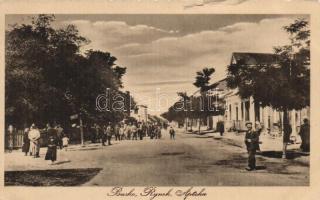 Busko, main square and pharmacy (small tear)