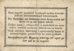 1848-49. Kossuth bankó sor 15Kr + 30Kr + 2Ft + 5Ft (2x) + 10Ft T:II,III,III-,IV