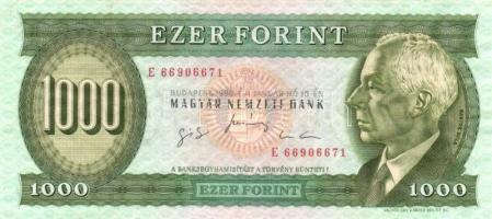 1996. 1000Ft "E" T:III