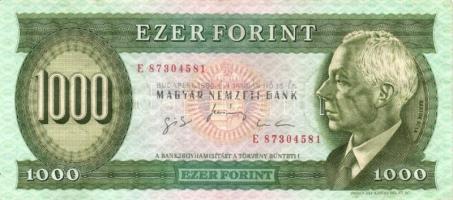 1996. 1000Ft "E" (5x) T:III