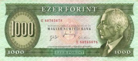 1996. 1000Ft "E" (5x) T:III
