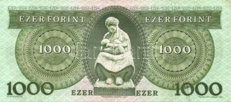 1996. 1000Ft "E" (5x) T:III