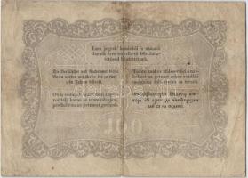 1848. 100Ft "Kossuth-bankó" T:III