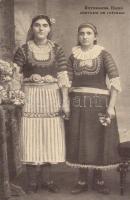 Bulgarian folklore, women in national costume from Ihtiman