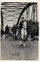 Komárom entry of the Hungarian troops, Horthy So.Stpl (pinhole)