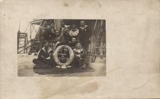 SMS Aspern, K.u.K. Navy, mariners, photo (fl)