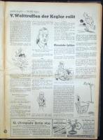 1936 Olympia Zeitung No. 1-30. A berlini olimpia lapja német, angol és francia nyelven, rengeteg fot...