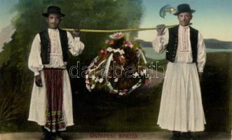 Hungarian folklore, reapers from Ostoros