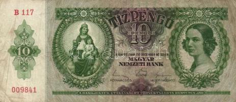 1930-1946. 10P - 500.000AP 9db bankjegy T:II,III