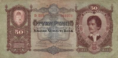 1930-1946. 10P - 500.000AP 9db bankjegy T:II,III