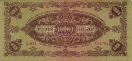 1930-1946. 10P - 500.000AP 9db bankjegy T:II,III