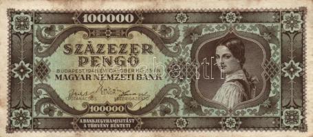 1930-1946. 10P - 500.000AP 9db bankjegy T:II,III