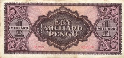 1930-1946. 10P - 500.000AP 9db bankjegy T:II,III