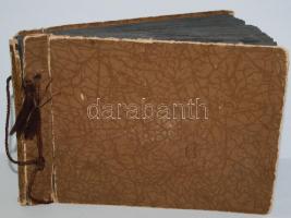 1930 képes fotóalbum Salzburg, Innsbruck és környéke, sok képpel / Austria fotoalbum with two cityes...