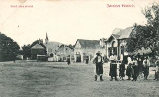 Feled Felső street, Klein's shop