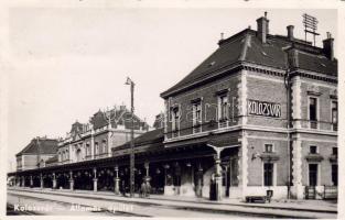Kolozsvár Bahnhof foto AK