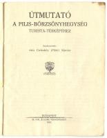 1929 Útmutató a Pilis-Bözsönyhegység Turista-térképéhez 32p