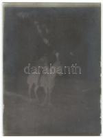 1914-1918 Huszárok a fronton, üvegnegatív-sorozat, egy-két darab sérült / 
Hussars on the front, a s...