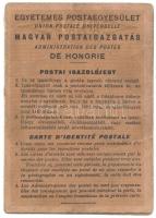 1948 UPU fényképes postai igazolójegy / UPU postal ID