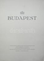 Budapest (1931), Bp. Székesfőv. Idegenforg. Hiv. öt nyelvű kiadványa. Zsinórral átfűzött, kiadói pap...