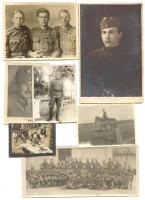 1914-1941 7db katonai fotó /  Military photos