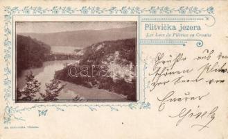 1897 Plitvice lakes (small tear)