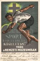 Sporttörténeti kiállítás, Nemzeti Múzeum, 1926, reklám / Sports History Exhibition, National Museum, 1926, advertisement