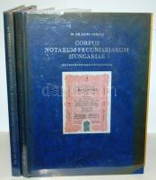 Id.Dr.Kupa Mihály: Corpus Notarum Pecuniariarum Hungariae (Magyar Egyetemes Pénzjegytár) I-II. kötet! Keménykötésű kiadás! Szép állapotban.