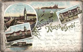 1897 Keszthely, litho (EB)