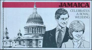 Prince Charles and Lady Diana Spencer's wedding stamp booklet, Károly herceg és Lady Diana Spencer esküvője bélyegfüzet