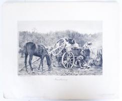 1916 "Érdekes Újság háborús képei" fotó szorzatból 3 db kép, 18÷25 cm