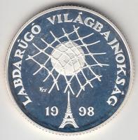 1997. 750Ft Ag "Labdarúgó VB" T:PP Dísztokban, tanúsítvánnyal
