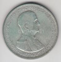 1930. 5P Ag "Horthy-jobbra" T:3