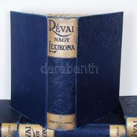 Révai Nagy Lexikona (I-XX. kötet + pótkötet - teljes)
Bp., 1911-1935, Révai. 21 db. A 15.-21. köteti...