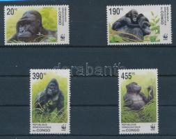 2002 WWF Gorilla sor Mi 1708-1711