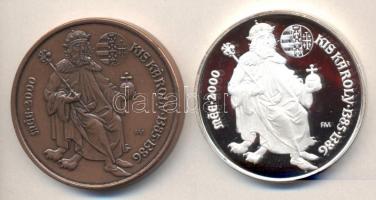 Fritz Mihály (1947-) / Szabó Géza (1939-) 2000. "MÉE Székesfehérvár - Mária és II. Kis Károly&q...