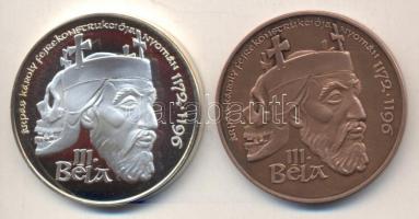 Fritz Mihály (1947-) / Szabó Géza (1939-) 1996. "MÉE Székesfehérvár - III. Béla" Ag(0.900)...